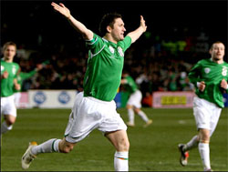 Irish players gutted after handball goal knocks them out