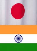Japan India Flag