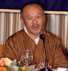 Bhutan Prime Minister Jigmi Y. Thinley