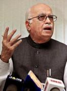 Bharatiya Janata Party (BJP) prime ministerial candidate Lal Krishna Advani