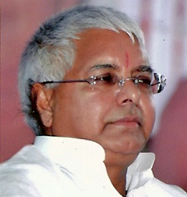  Lalu Prasad files nomination papers from Patliputra