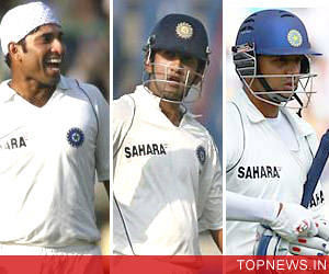 Laxman, Gambhir improve but Dravid slides in ICC Test rankings