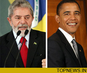 Barack Obama and Luiz Inacio Lula da Silva