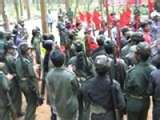 Maoists set fire to two road construction vehicles  