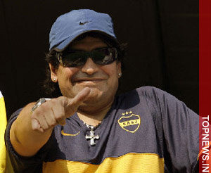 Maradona out to win World Cup, avoid controversy 