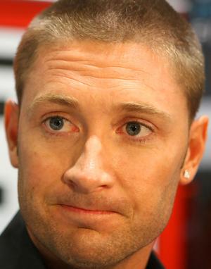 Australian Vice-Captain Michael Clarke