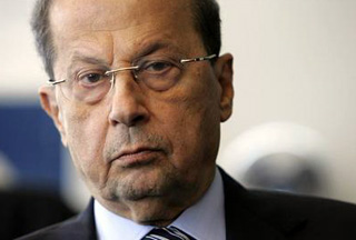 Lebanese Christian MP Michel Aoun