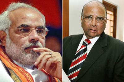 Modi, Pawar deride each other in Maharashtra