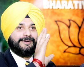 Cricketer-turned-politician Navjot Singh Sidhu