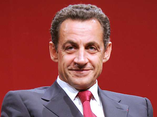 French President Nicolas Sarkozy