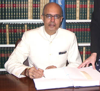 Indian Ambassador to the United Nations Nirupam Sen