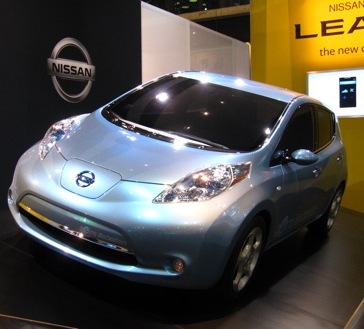 Nissan Leaf - the electric car to cost £10,000 more