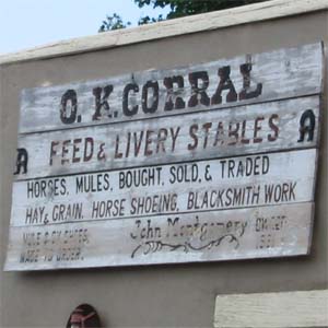 Original minutes of the coroner's inquest into the gunfight at the O.K. Corral found
