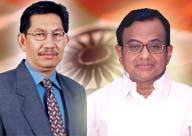P. Chidambaram & Pehin Dato Rahman Ibrahim