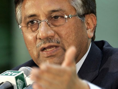 Pakistan President Pervez Musharraf