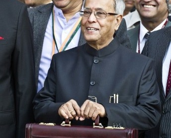 Finance Minister Pranab Mukherjee