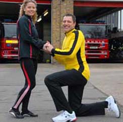 The couple that got married during the London marathon!