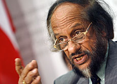 Chairman of the UN Inter-governmental Panel on Climate Change (IPCC), Rajendra Pachauri