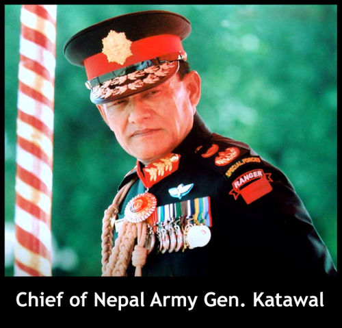 Nepal Army Chief to continue, for the present