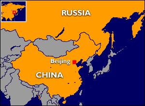Russia-China Map