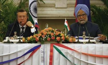 Prime Minister Manmohan Singh and Russian Prime Minister Victor A. Zubkov