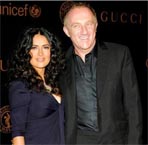 Salma Hayek marries Francois-Henri Pinault on V-Day