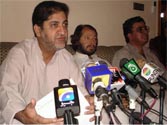 former Balochistan chief minister Sardar Akhtar Mengal