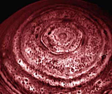 Saturn's North Pole
