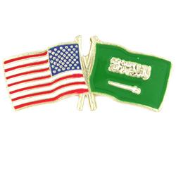 Saudi Arabia, USA-flag