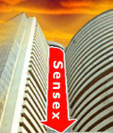 Sensex tumbles below 11,000-mark first time in two years