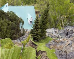 Four of a family members die as their home collapses in sinkhole