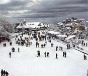 Snowfall in Shimla brightens mood of locals, tourists