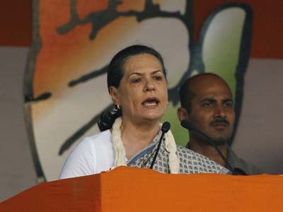 Sonia targets BJP over terrorism issue