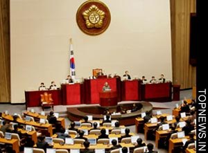 South Korean opposition ends parliament occupation