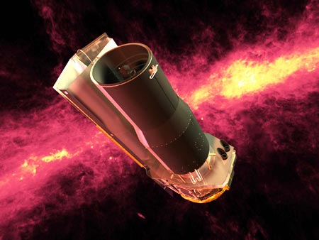 NASA Telescope captures action-packed image of cloud shaped galaxy