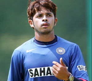 Sreesanth fined 60 percent of match fee for on field dissent