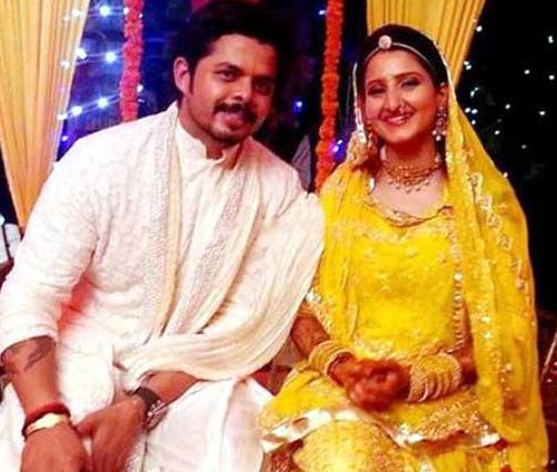 Sreesanth ties knot with Jaipur royal family girl