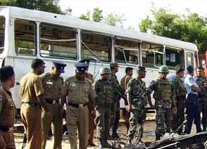 20 killed in Sri Lanka bus blast