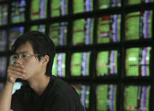 Taiwan stocks fall nearly 3 per cent