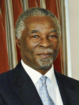 South African President Thabo Mbeki