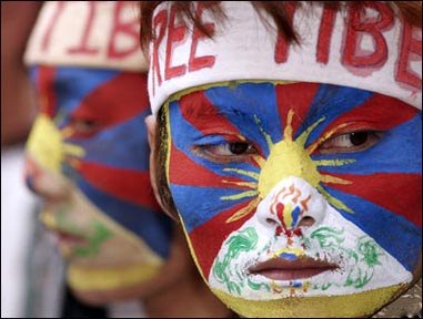 Dharamsala's exiled Tibetans protest against Chinese rule 