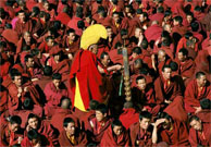 Thousands of Tibetan in exile holds protest in Dharamsala