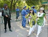 Tight security for Olympic torch relay in Delhi