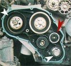 Timing belt needs regular replacement