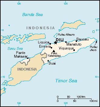 Timor Map