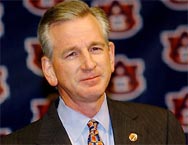 Auburn football coach Tommy Tuberville