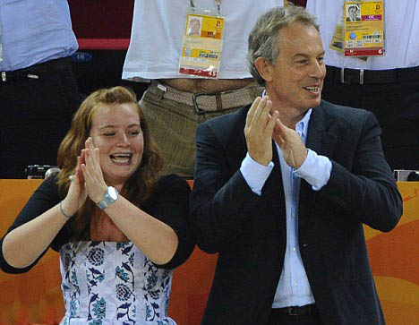 Tony Blair''s daughter defies father''s wishes