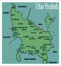 Nepal river floods Uttar Pradesh wildlife park