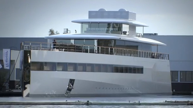 Steve Jobs' massive luxury yacht, 'Venus,' unveiled 