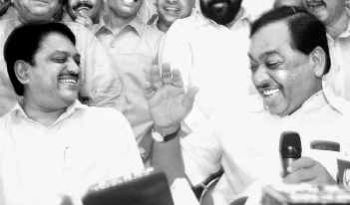 Vilasrao Deshmukh, Narayan Rane